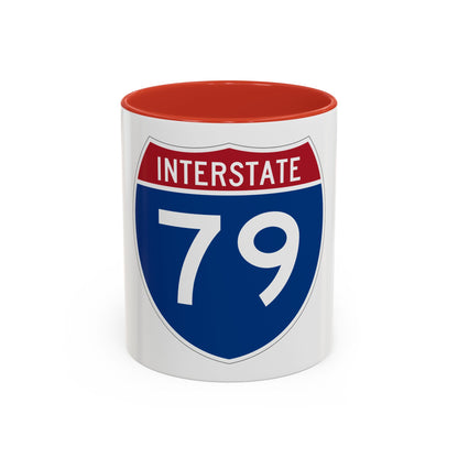 Interstate 79 (U.S. Highways) Accent Coffee Mug