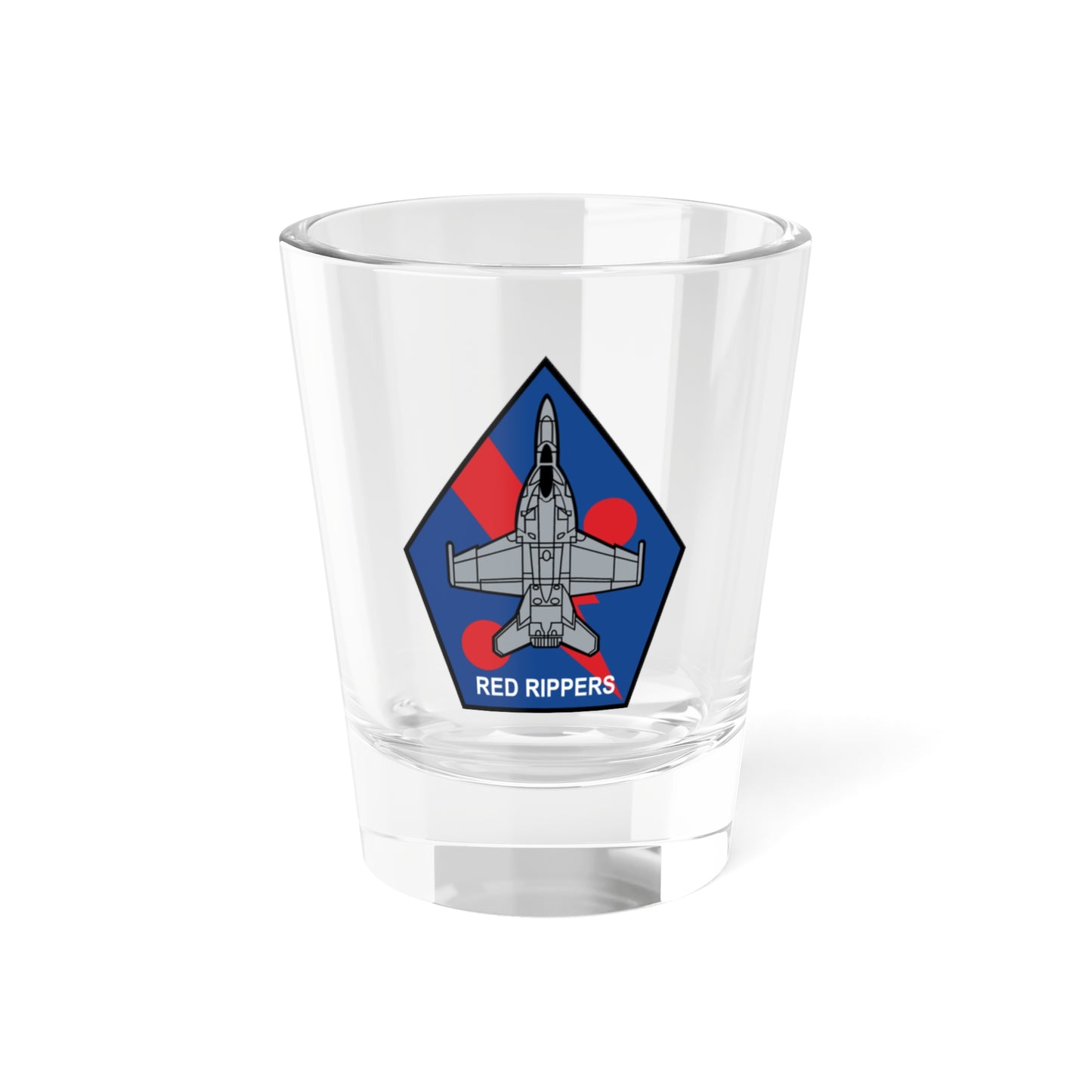 VFA 11 Red Rippers (U.S. Navy) Shot Glass 1.5oz