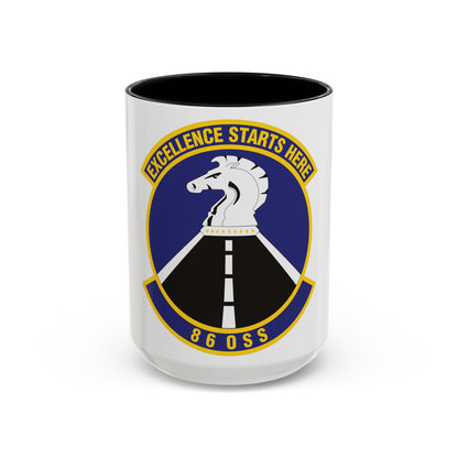 86th Operations Support Squadron (U.S. Air Force) Accent Coffee Mug