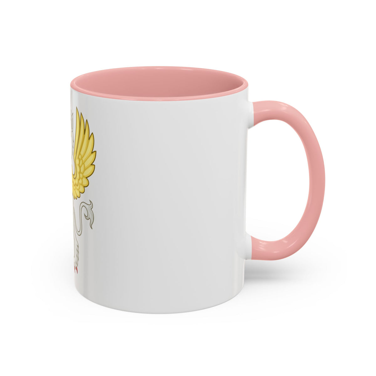 Gryphon Badge of Edward III - Accent Coffee Mug