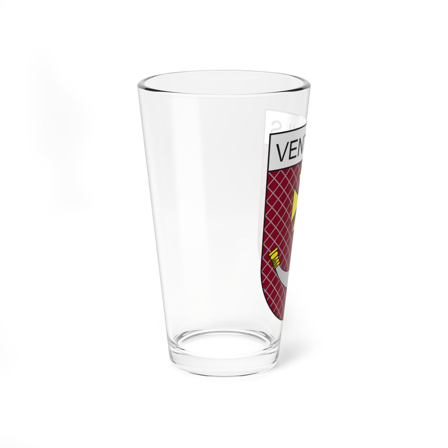 Coat of Arms of Ventspils (Latvia) (Coat of Arms) Pint Glass 16oz