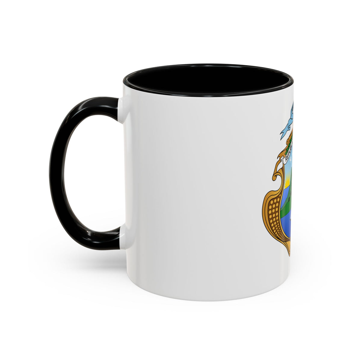 Coat of arms of Costa Rica (1906-1964) - Accent Coffee Mug