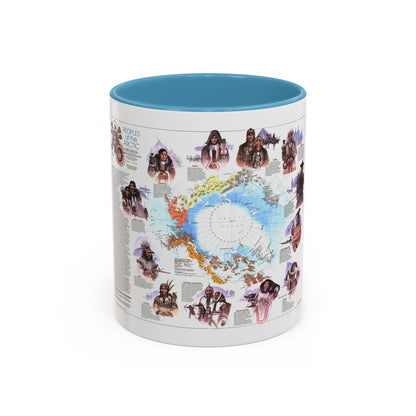 Arctic - Peoples of the (1983) (Map) Accent Coffee Mug