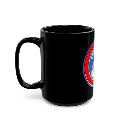 Soyuz TM-3 (Soyuz Programme) Black Coffee Mug