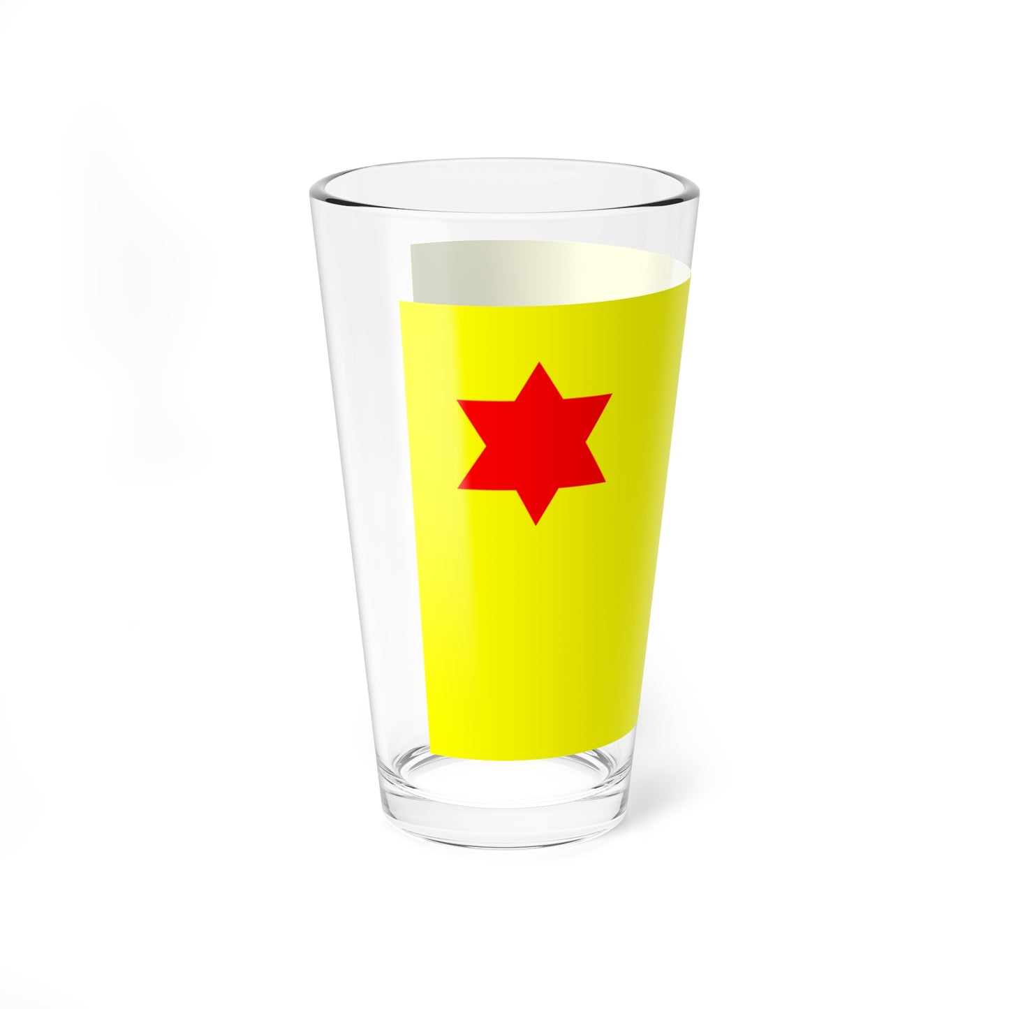 Flag of Xinjiang-Shicai (China) Pint Glass 16oz