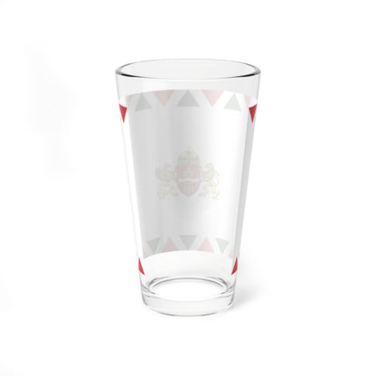 Flag of Budapest 2011- (Hungary) Pint Glass 16oz