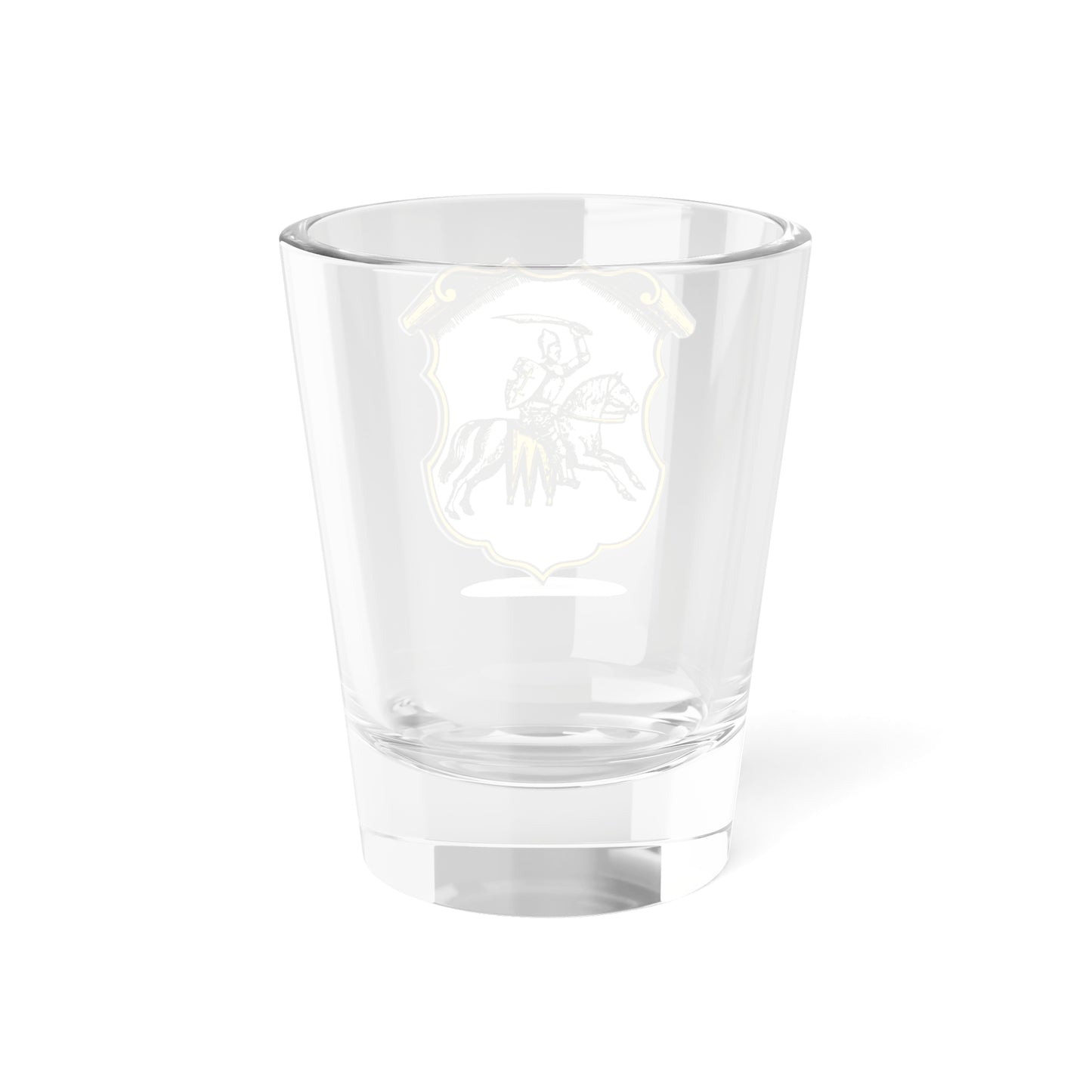 Herbarz Kaspra Niesieckiego Полоцкое (Lithuania) (Coat of Arms) Shot Glass 1.5oz