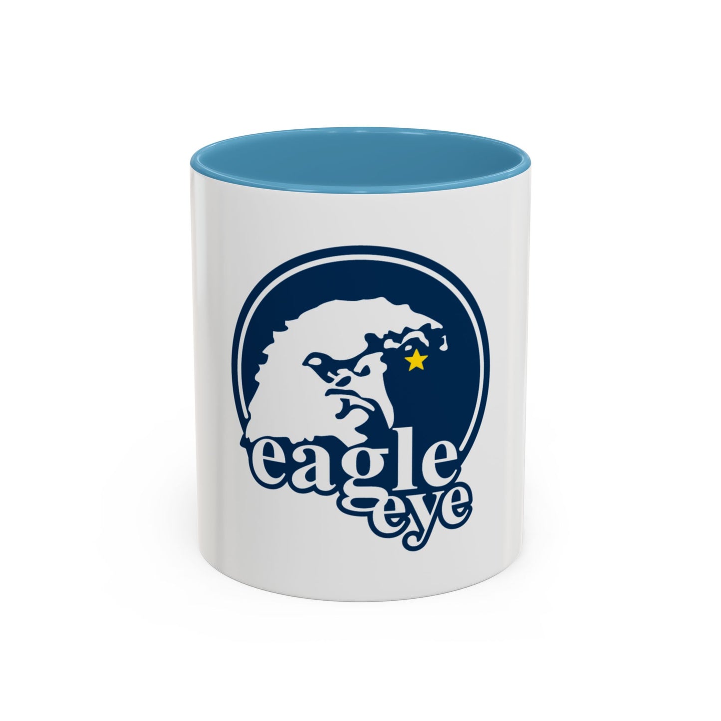USCG Eagle Eye (U.S. Coast Guard) Accent Coffee Mug