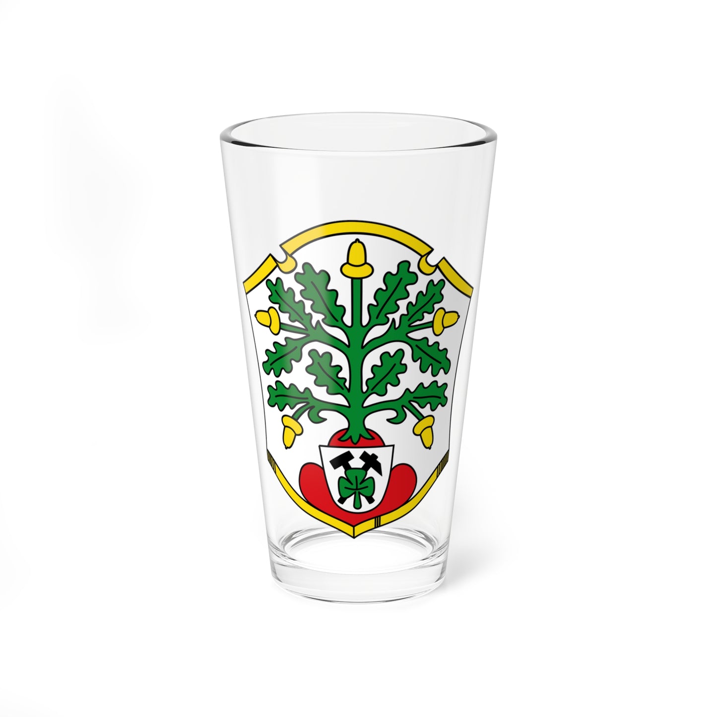 DEU Alt-Herne COA (Germany) (Coat of Arms) Pint Glass 16oz