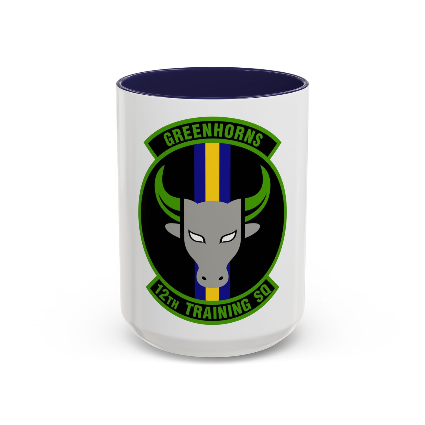 12 Training Sq AETC (U.S. Air Force) Accent Coffee Mug