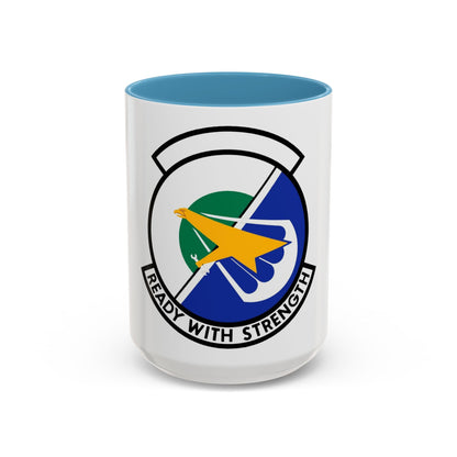 314 Aircraft Maintenance Squadron AETC (U.S. Air Force) Accent Coffee Mug