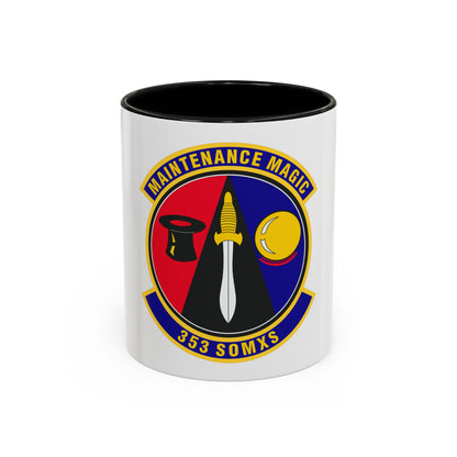 353d Special Operations Maintenance Squadron (U.S. Air Force) Accent Coffee Mug