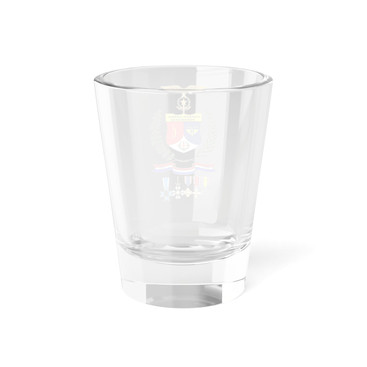 FUERZA AEREA PARAGUAYA (Paraguay) (Coat of Arms) Shot Glass 1.5oz