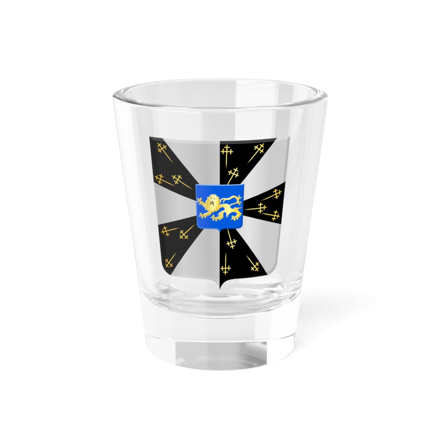 Galmaarden wapen (Belgium) (Coat of Arms) Shot Glass 1.5oz