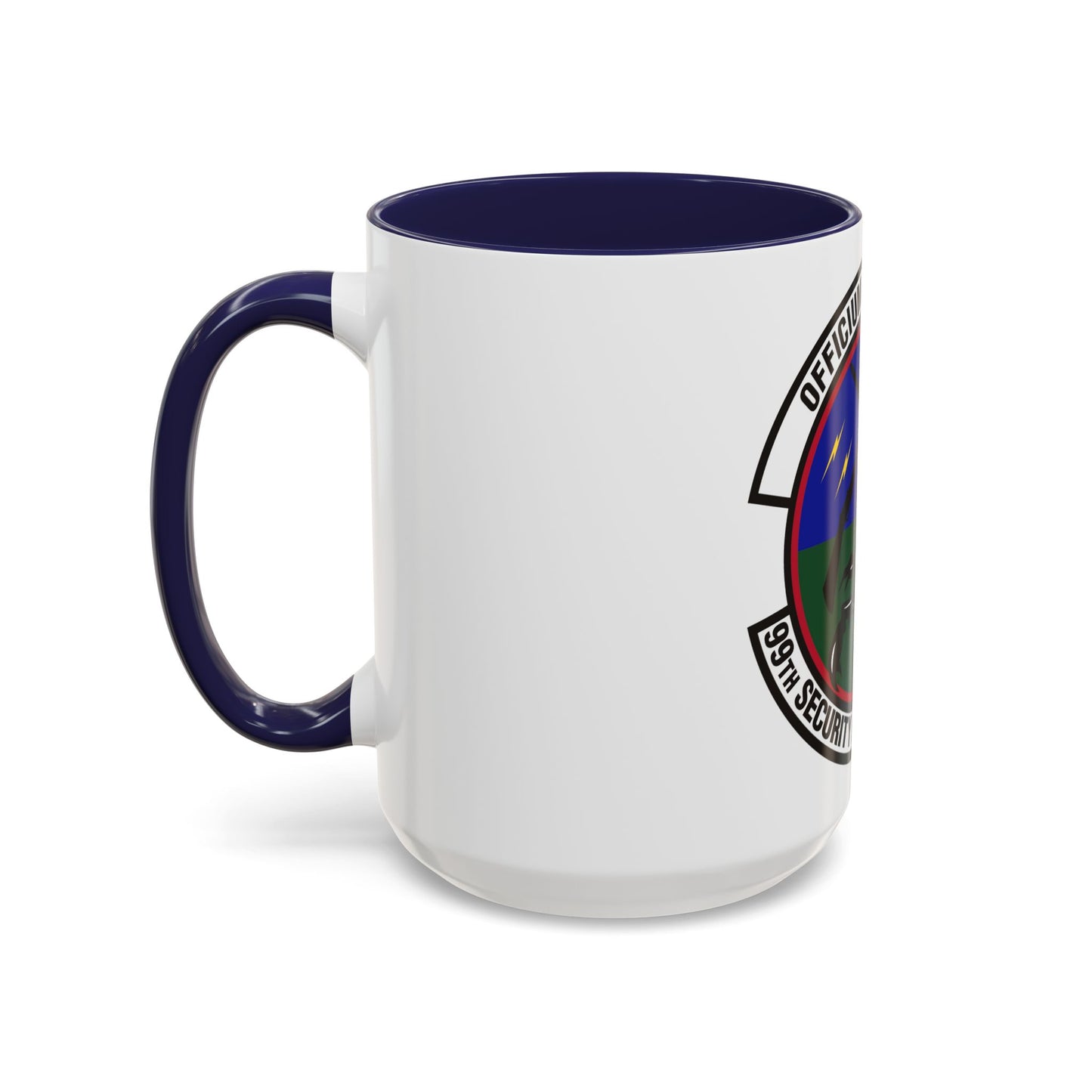 99th Security Forces Squadron (U.S. Air Force) Accent Coffee Mug