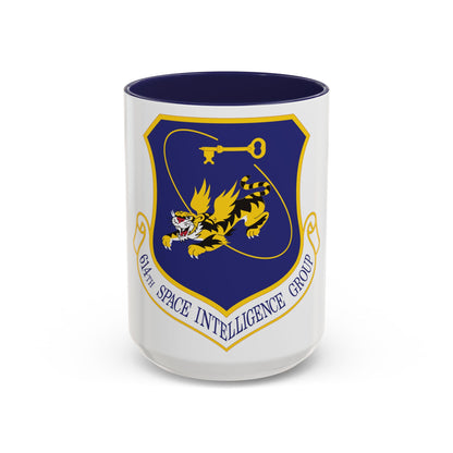 614th Space Intelligence Group (U.S. Air Force) Accent Coffee Mug