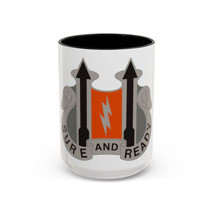 11 Signal Battalion (U.S. Army) Accent Coffee Mug