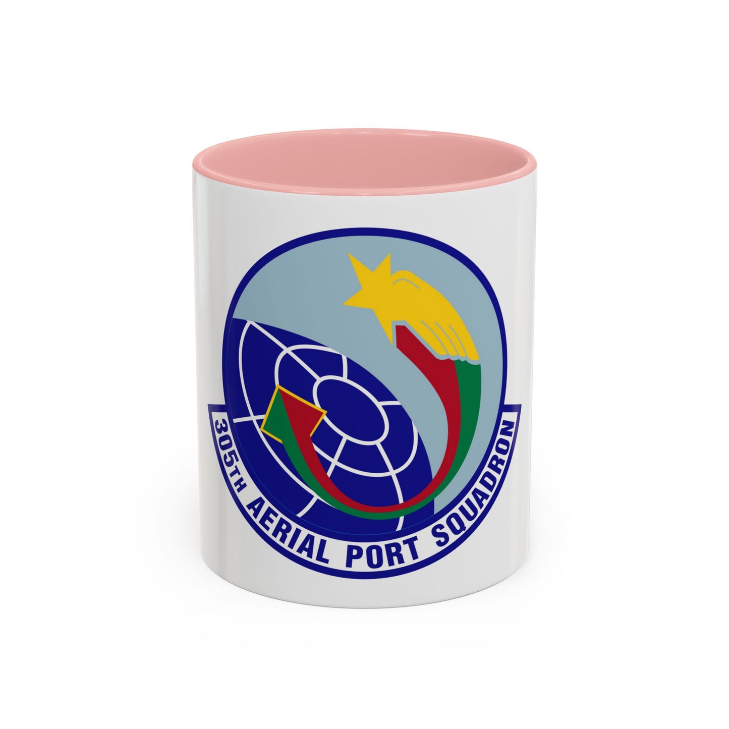 305 Aerial Port Squadron AMC (U.S. Air Force) Accent Coffee Mug