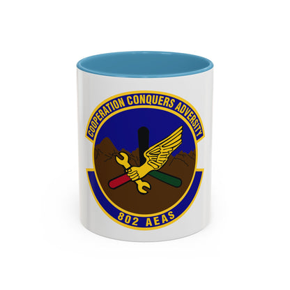802d Air Expeditionary Advisory Squadron (U.S. Air Force) Accent Coffee Mug