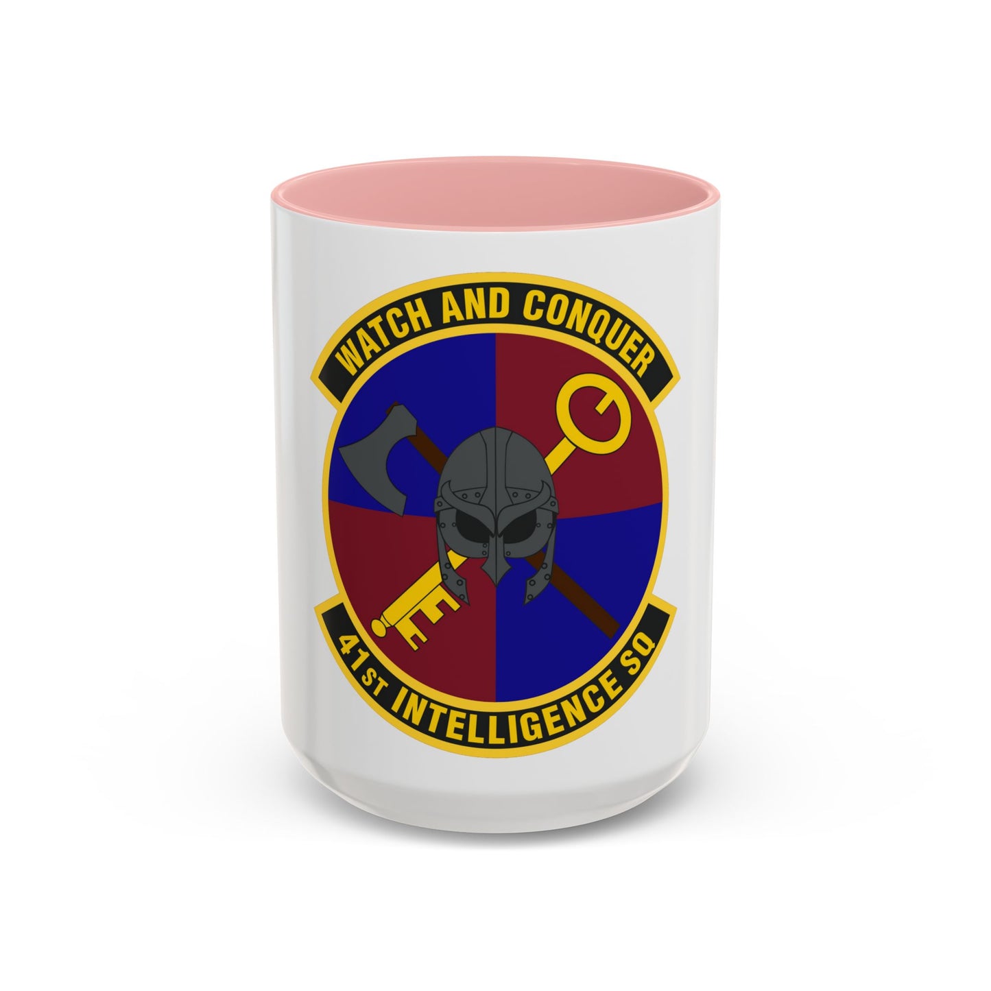 41 Intelligence Squadron ACC (U.S. Air Force) Accent Coffee Mug