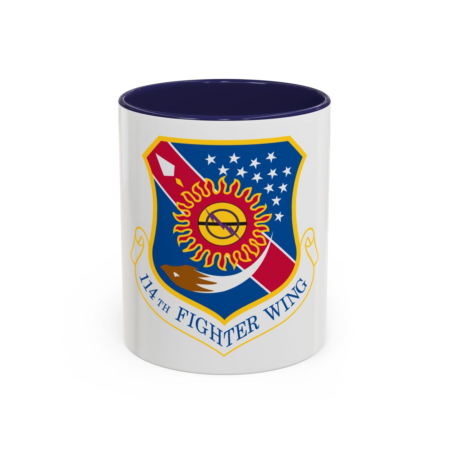 114th Fighter Wing (U.S. Air Force) Accent Coffee Mug