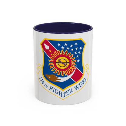 114th Fighter Wing (U.S. Air Force) Accent Coffee Mug
