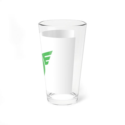 Flag of Kasuga Gifu 1973-2005 (Japan) Pint Glass 16oz