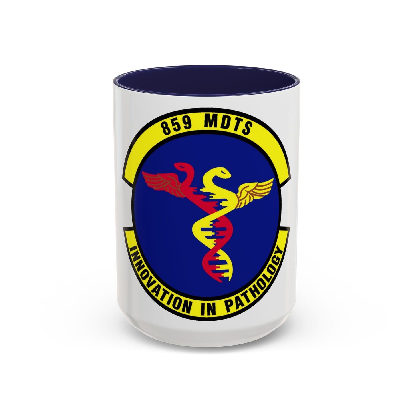 859th Diagnostics and Therapeutics Squadron (U.S. Air Force) Accent Coffee Mug