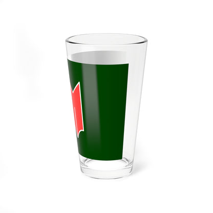 Flag of Osuka Shizuoka 1962-2005 (Japan) Pint Glass 16oz