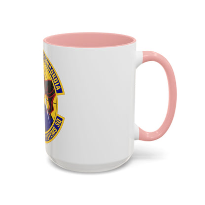 638th Electronic Systems Squadron (U.S. Air Force) Accent Coffee Mug