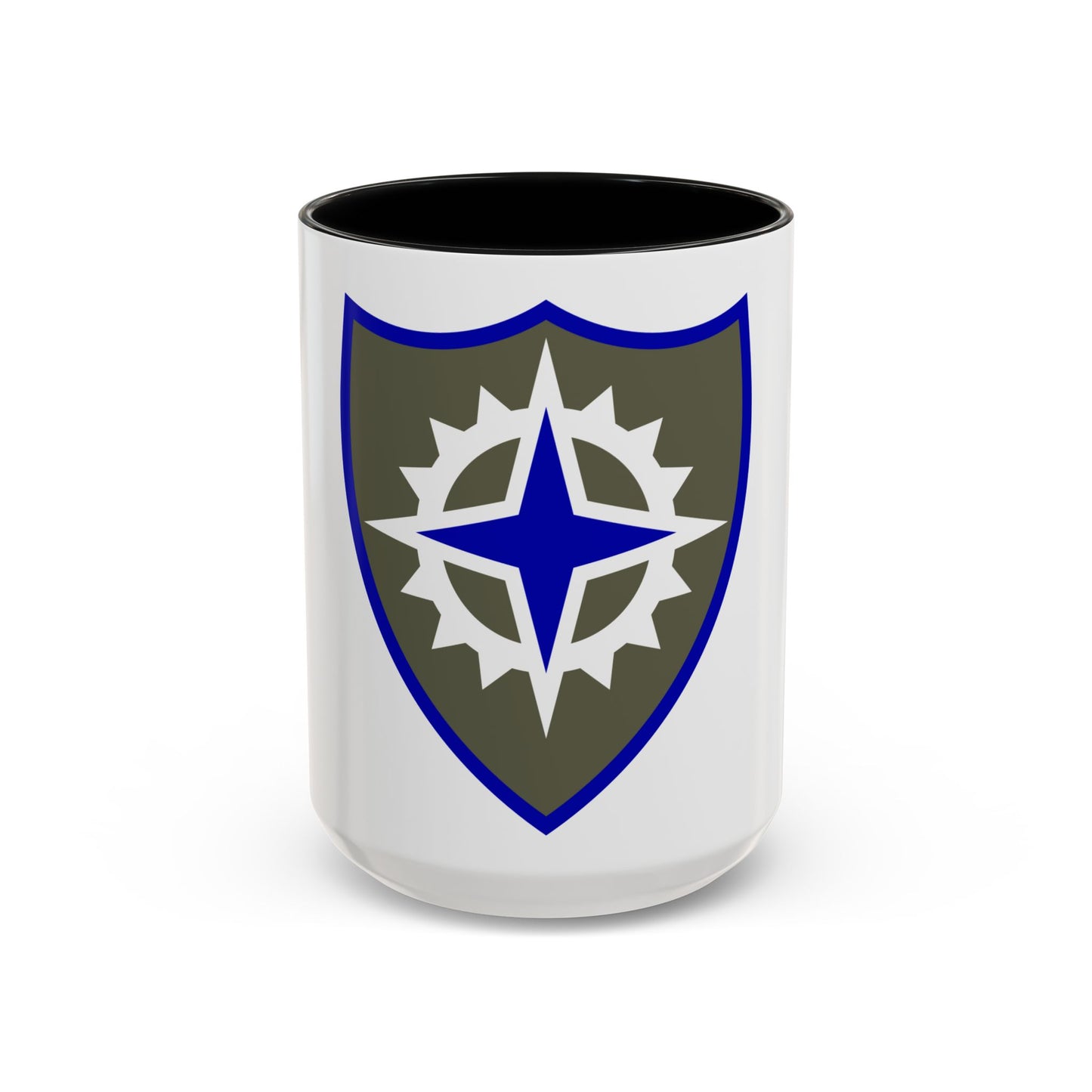 XVI Corps (U.S. Army) Accent Coffee Mug