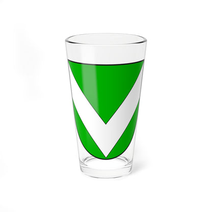 Pratval wappen (Switzerland) (Coat of Arms) Pint Glass 16oz