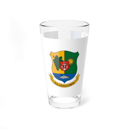 Flag of Balatongyorok (Hungary) Pint Glass 16oz