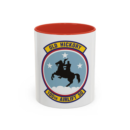 105th Airlift Squadron 2 (U.S. Air Force) Accent Coffee Mug