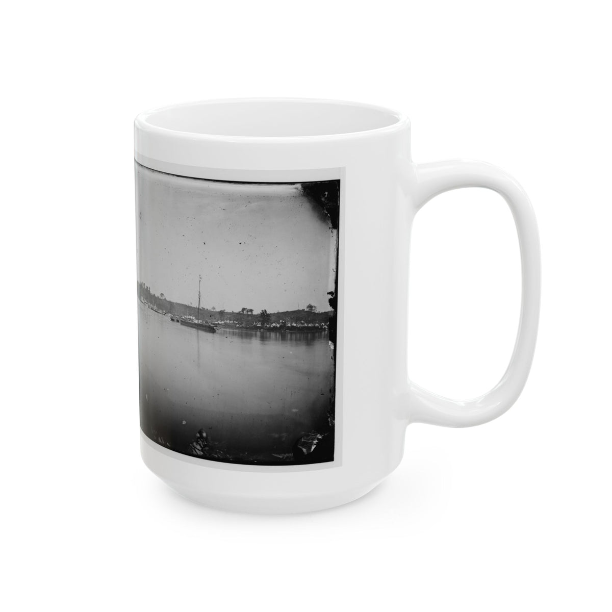 Belle Plain, Virginia. General View (U.S. Civil War) White Coffee Mug