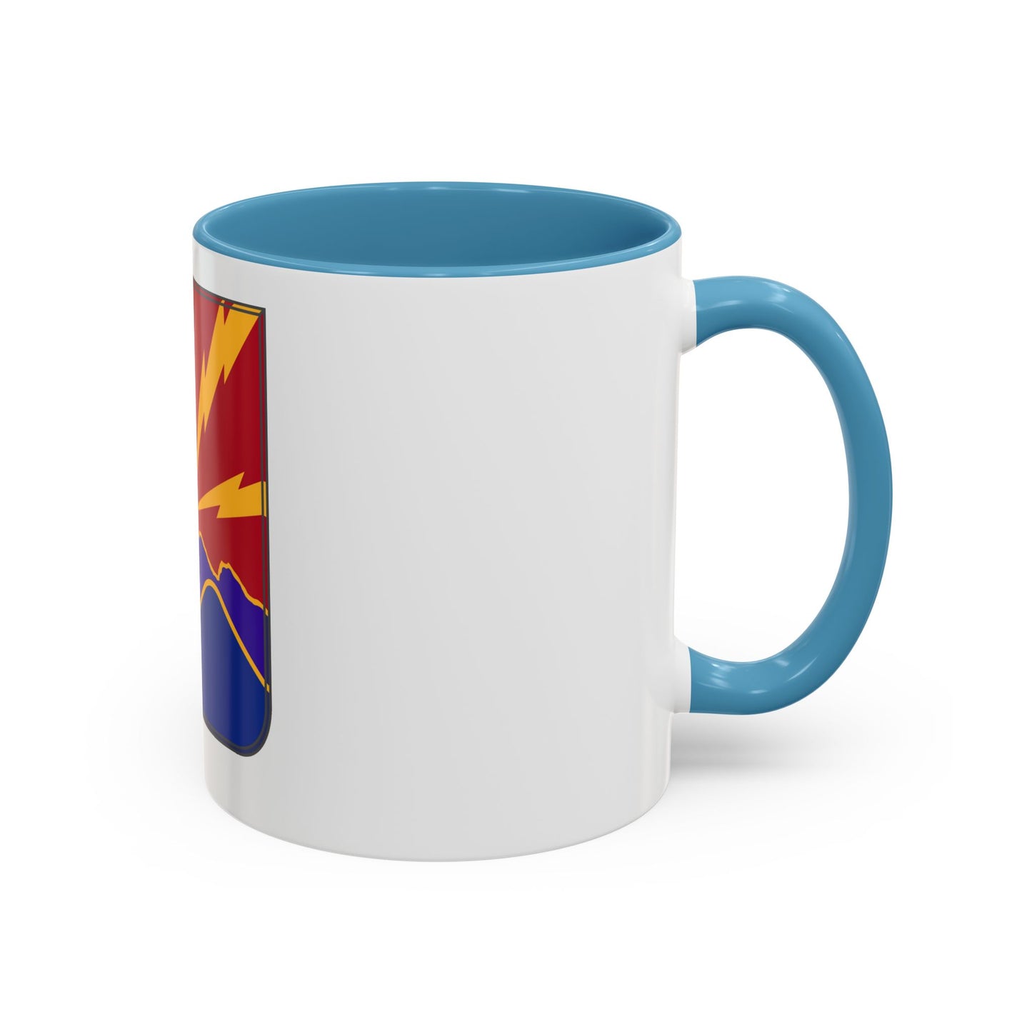 593rd Field Artillery Battalion v2 (U.S. Army) Accent Coffee Mug