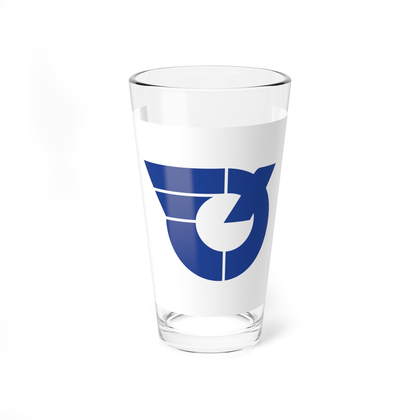 Flag of Shime Fukuoka (Japan) Pint Glass 16oz
