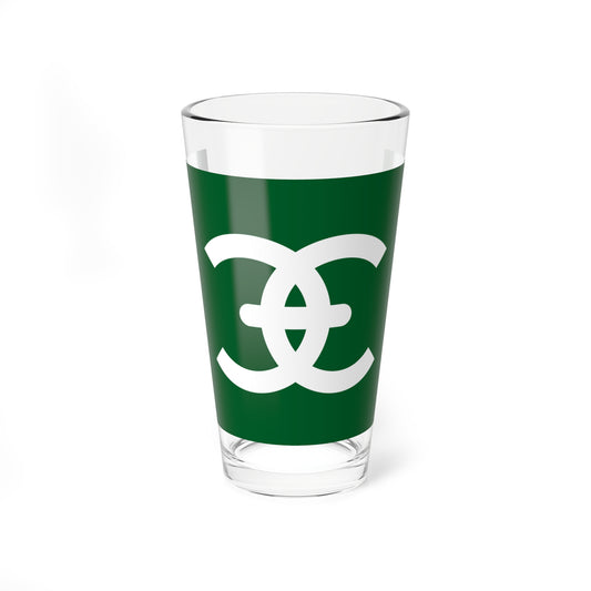 Flag of Kasaoka Okayama (Japan) Pint Glass 16oz