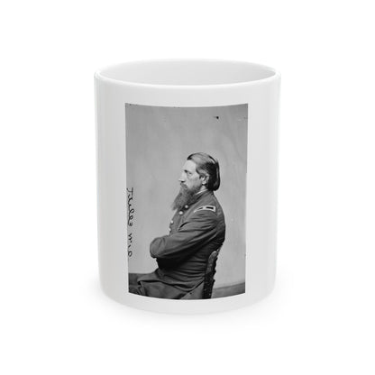 Brig. Gen. Alfred W. Ellet (U.S. Civil War) White Coffee Mug