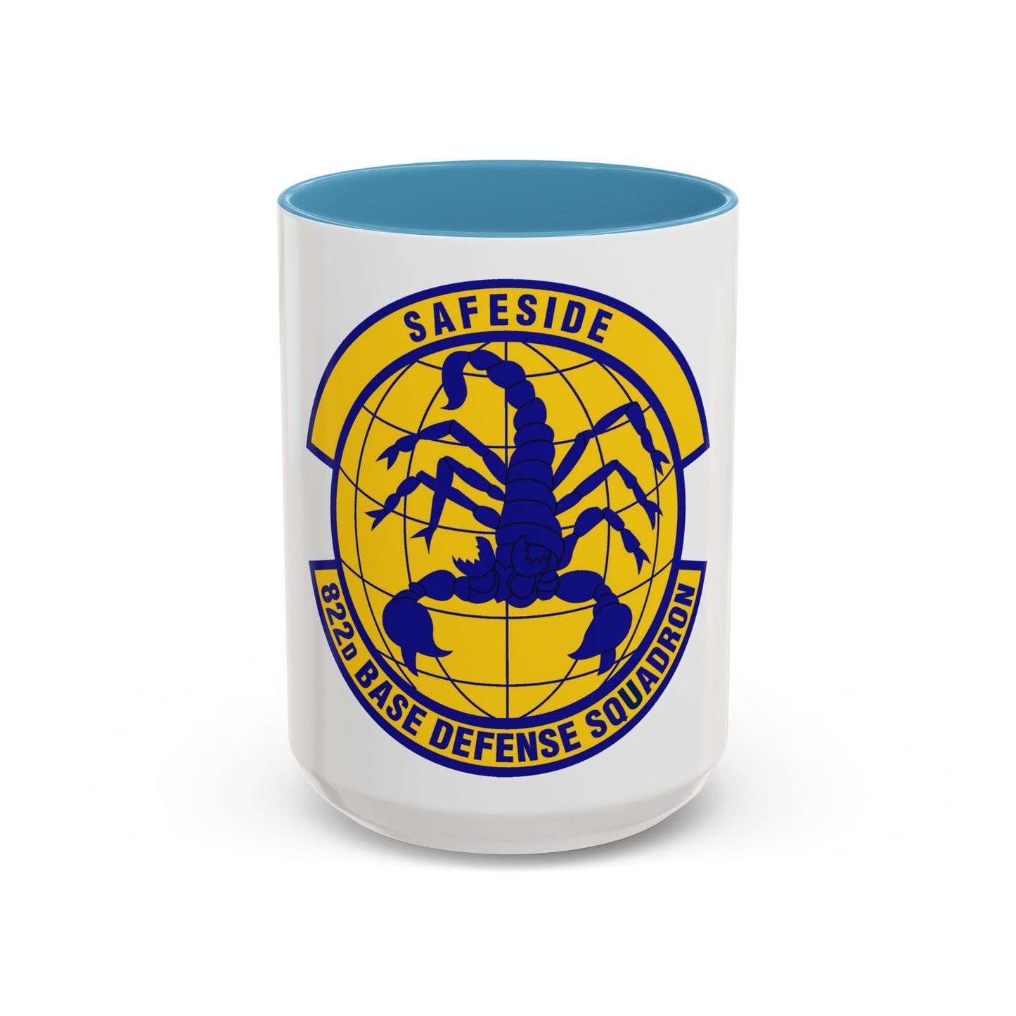 822 Base Defense Squadron ACC (U.S. Air Force) Accent Coffee Mug