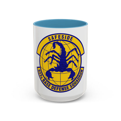 822 Base Defense Squadron ACC (U.S. Air Force) Accent Coffee Mug