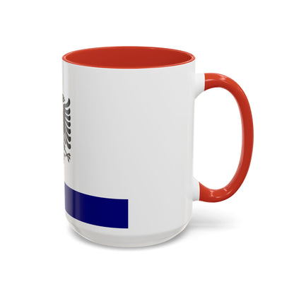 Government Ensign of Albania 1958 to 1992 - Accent Coffee Mug