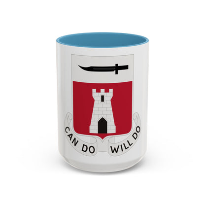 467 Engineer Battalion (U.S. Army) Accent Coffee Mug