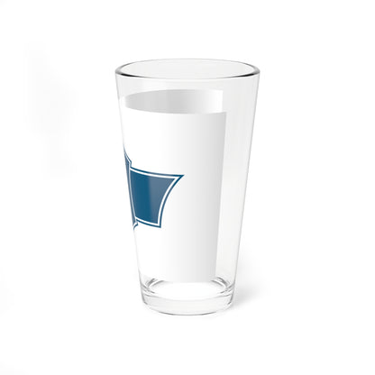Flag of Obama Fukui Deep blue variant (Japan) Pint Glass 16oz