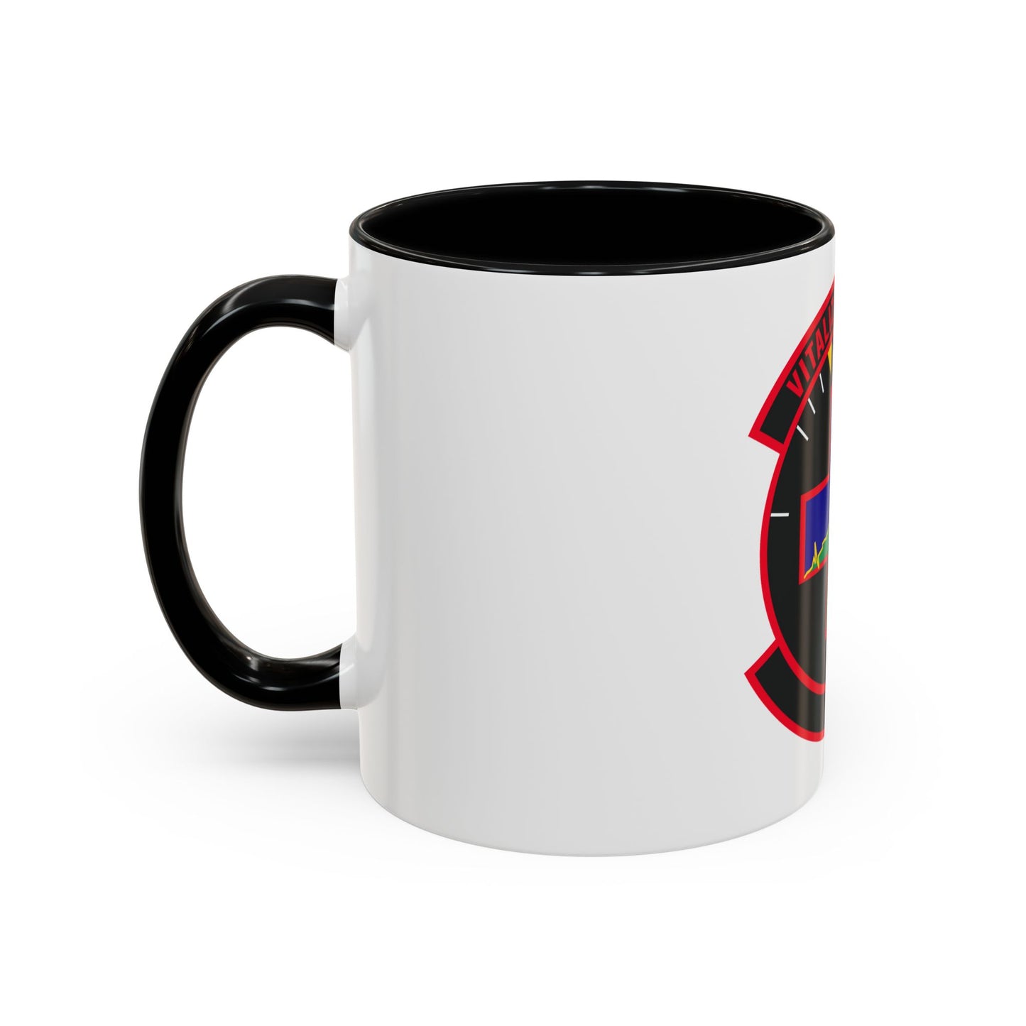 628 Healthcare Operations Squadron AMC (U.S. Air Force) Accent Coffee Mug