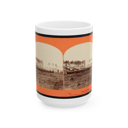 Mounting Guard  001 (U.S. Civil War) White Coffee Mug