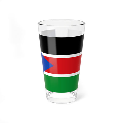 Flag of South Sudan2 (South Sudan) Pint Glass 16oz