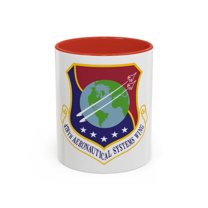 478th Aeronautical Systems Wing (U.S. Air Force) Accent Coffee Mug