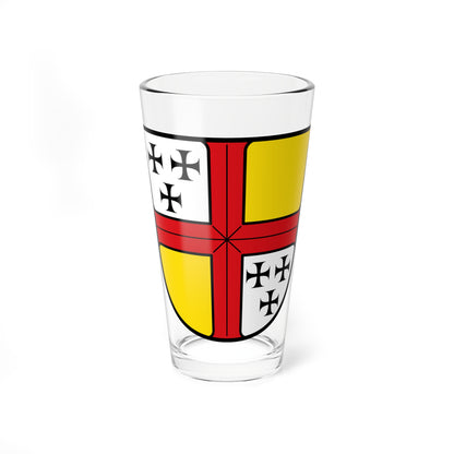 DEU Balduinstein COA deriv (Germany) (Coat of Arms) Pint Glass 16oz
