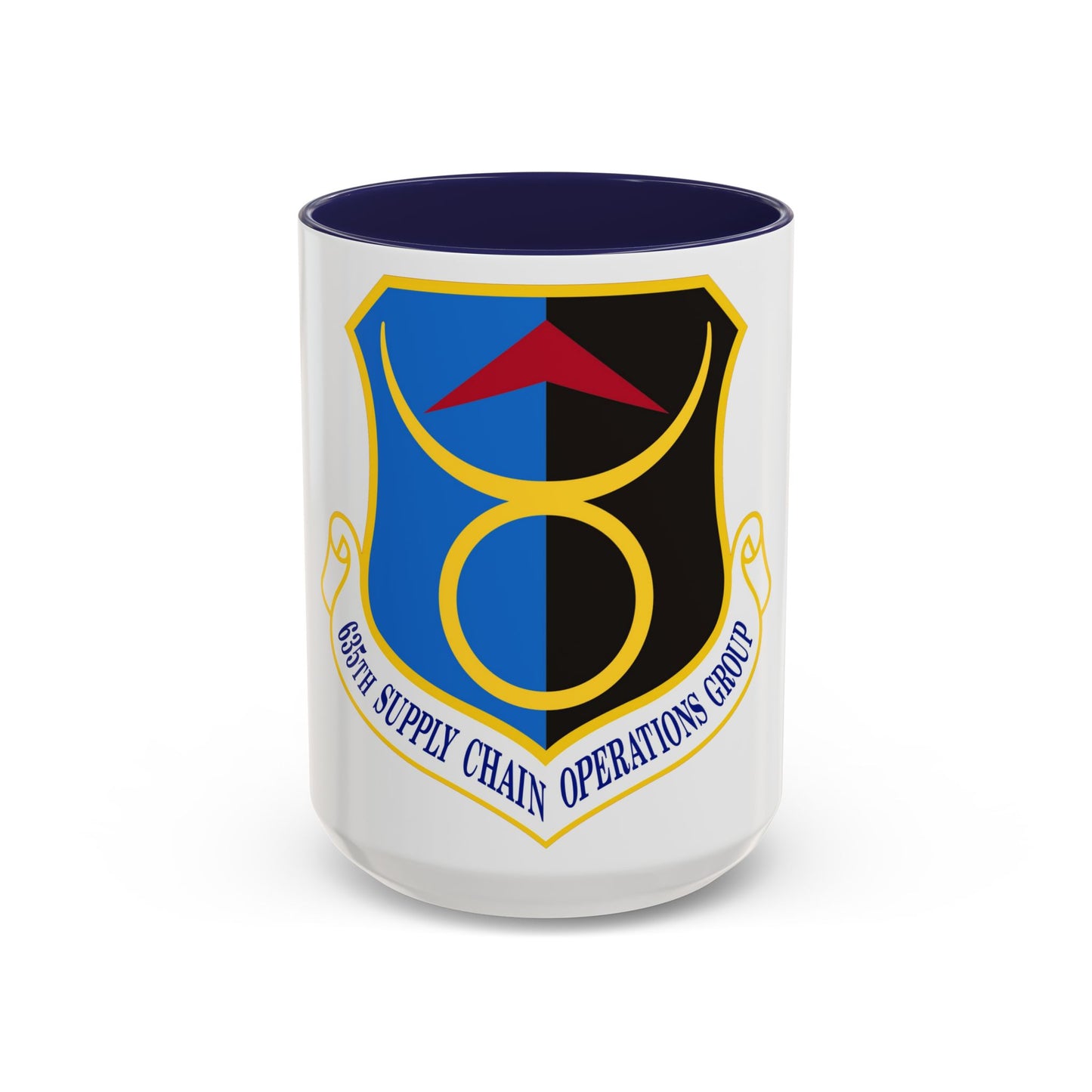 635th Supply Chain Operations Group (U.S. Air Force) Accent Coffee Mug